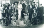 29102017 Leonor Gallegos García en su boda con el Sr. Ernesto Castañeda Rojas en octubre de 1949.