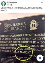 Memes no perdonan a la Carta 'Manga' de Durango