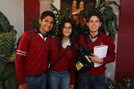 Carlos, Mariana y Emmanuel.