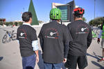 Integrantes de diversos colectivos ciclistas salieron a rodar para conmemorar el Día Mundial en Memoria de las Víctimas de Hechos Viales.
