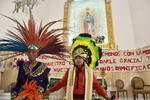 Demostraron su fe ante la Virgen de Guadalupe.