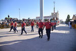 El Heroico Cuerpo de Bomberos de Torreón también participó en el desfile revolucionario.