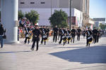 El recorrido inició frente al Teatro Isauro Martínez y continuó hasta la calle Valdez Carrillo para tomar la avenida Juárez.