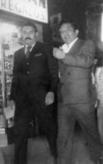 26112017 Lic. Jesús Reyes García y Antonio Muñoz Salazar durante
una visita de trabajo a la capital de la República Mexicana
en la década de los 60.