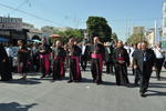 De la Plaza Mayor, realizó una procesión a la Catedral de Nuestra Señora del Carmen.