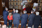 El gobernador de Coahuila, Miguel Ángel Riquelme Solís, presentó esta tarde a los 10 primeros integrantes de su gabinete.