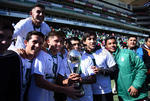 Santos Laguna se proclamó campeón de la categoría Sub-20 en el Apertura 2017 de la Liga MX, tras igualar 0-0 (1-0 global) con los Rojinegros del Atlas, ante una baja temperatura en el Estadio Corona.