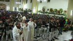 La misa de "gallo" estuvo encabezada por el nuevo Obispo de Torreón Monseñor Luis Martín Barraza Beltrán.