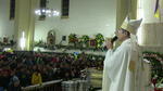 La misa de "gallo" estuvo encabezada por el nuevo Obispo de Torreón Monseñor Luis Martín Barraza Beltrán.