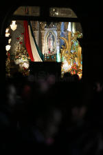 Duranguenses veneran a la Virgen de Guadalupe