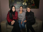 Nohemi Valdivia, Alondra Herrera y Gabriela Pichardo.