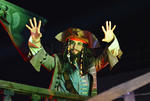 "Jack Sparrow" saludó a los laguneros.
