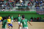 La final de la Liga de Futbol Benito Juárez, donde los industriales levantaron el trofeo de campeones de Premier.