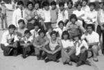 Equipo Pollos Los Reyes en 1987.