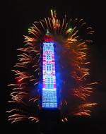Taiwán ya celebra con pirotecnia la llegada del año nuevo.