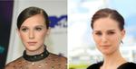 Usuarios de Twitter encontraron el sorprendente parecido físico entre Brown y Natalie Portman.
