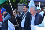 En la marcha participaron el alcalde Jorge Zermeño Infante y el excandidato a la gubernatura de Coahuila, Guillermo Anaya Llamas.