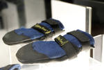"Son las primeras botas de calzado no humano que albergamos en nuestro museo", comentó la presidenta del museo.