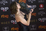 Nathalie Poza se llevó el Goya como Mejor Actriz por "No sé decir adiós".