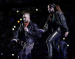 Un 'bailador' Justin Timberlake aparece en el Super Bowl LII