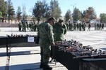 Un total de 2 mil 78 armas de fuego fueron destruidas por el Ejército Mexicano.