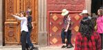 También se le vio caminando por las calles de San Miguel de Allende.