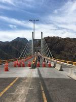 El puente El Carrizo todavía está en reparación.