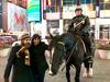 24032018 GRATOS MOMENTOS.  Ramón Betancourt e Irma Gallardo en Times Square de la ciudad de New York.
