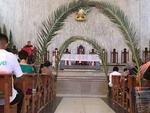 Para celebrar el Domingo de Ramos, el obispo de Torreón Luis Martín Barraza Beltrán ofreció un celebración en la Plaza Mayor en donde bendijo los ramos hechos de palma que llevaban los presentes.