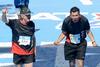 26032018 EN EL MARATóN.  Francisco y Alejandro Manzanera, llegando a la meta. Para Alejandro, fue su primer maratón.