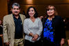 08042018 EN RECIENTE EVENTO.  José Luis López, Ofelia Martínez Madera e Irma Meraz.