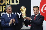 El presidente de la República, Enrique Peña Nieto, confesó en el FIFA World Cup Trophy Tour, que confía plenamente en que la Selección Mexicana traerá la copa de campeón del mundo de Rusia 2018 en manos.