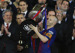 El club se proclamó campeón de la Copa del Rey.