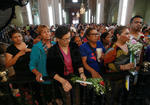 Cada 23 de abril la Basílica Menor recibe a cientos de habitantes que acuden al altar para adorar a San Jorge.