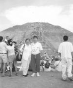 29042018 Guille y Roberto en las pirámides de Teotihuacán.