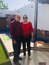 02052018 MUCHAS FELICIDADES.  Manuel Torres con su esposa, Romelia, en su festejo por sus 76 años de vida.