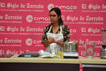 Ángela Aranda de Masterchef México dio una master class de cocina.