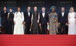 Los miembros del Jurado en la Ceremonia de Apertura del 71 ° Festival de Cine de Cannes en Francia, este 8 de mayo.
