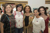 13052018 ACOMPAñAN A ESTEFANíA.  Graciela, Cecilia, Verónica, Patricia, Daniela, Hilda y Verónica en la fiesta de canastilla que se le organizó a Estefanía Castillo de Caldera.
