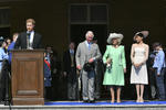 Más de 6,000 personas de organizaciones benéficas apoyadas por el príncipe Carlos y su esposa, la duquesa de Cornualles, se dieron cita en este evento.