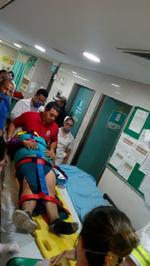 Los lesionados fueron trasladados a hospitales de Sinaloa.