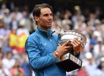 Con algún contratiempo, Nadal disputó la final del Roland Garros en París.
