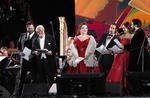 Participaron también las sopranos Anna Netrebko y Albina Shagimuratova, y por supuesto el más ovacionado de la noche, Plácido Domingo que hizo olvidar los momentos de pesadilla que vive su selección tras el despido de Julen Lopetegui.