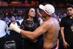 Una amarga y triste despedida del boxeo profesional tuvo Cristian Mijares, al ser noqueado este sábado en tres asaltos por el puertorriqueño Wilfredo “Papito” Vázquez Jr.