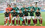 Los once mexicanos que arrancaron el partido en Moscú.