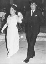 17062018 Celia CastaÃ±eda (f) y JosÃ© Hilario PÃ©rez en su baile de graduaciÃ³n en el Casino Sertoma el 29 de junio de 1969.