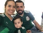 La familia Estrada disfrutó el partido del partido de México en monterrey.