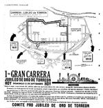 24062018 Plano del recorrido de la Carrera del Jubileo Siglo de Torreón 1957- 09-15.