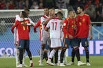 El árbitro de España-Marruecos había marcado fuera de lugar, decisión que revirtió y dio como buena para los hispanos.