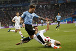 En un partido que inició tranquilo, Uruguay obtuvo la ventaja.